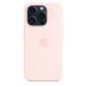 New Apple 15  plus pink silicone phone case